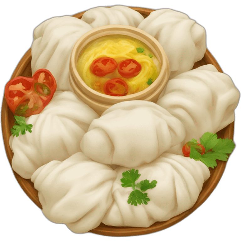 Georgian cuisine khinkali emoji