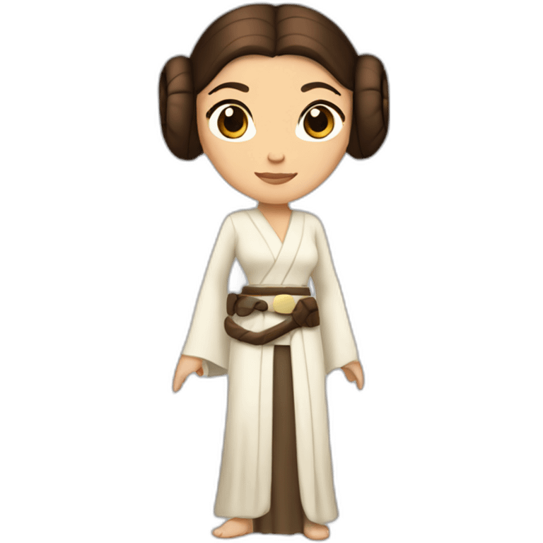 PRINCESS LEIA FULL BODY emoji