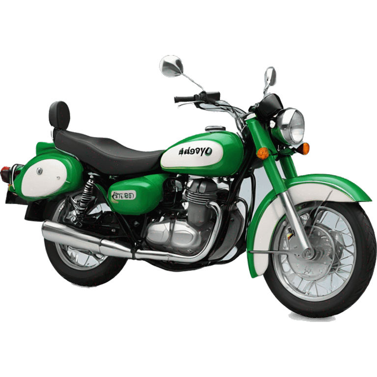 Halcoyn green classic 350 emoji