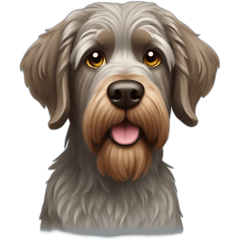 wire-haired pointing griffon emoji