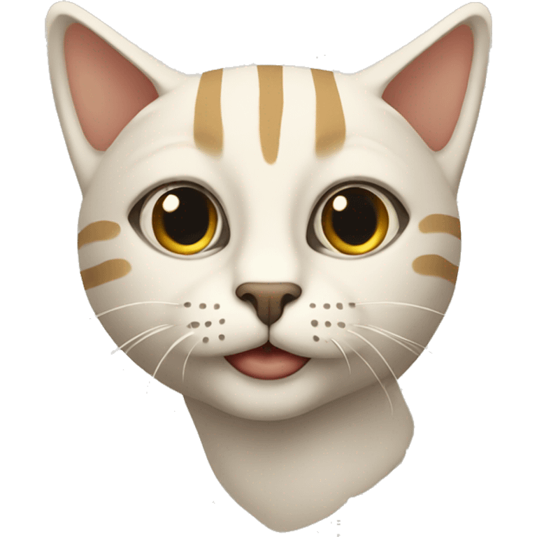 cat in greek ancient style emoji