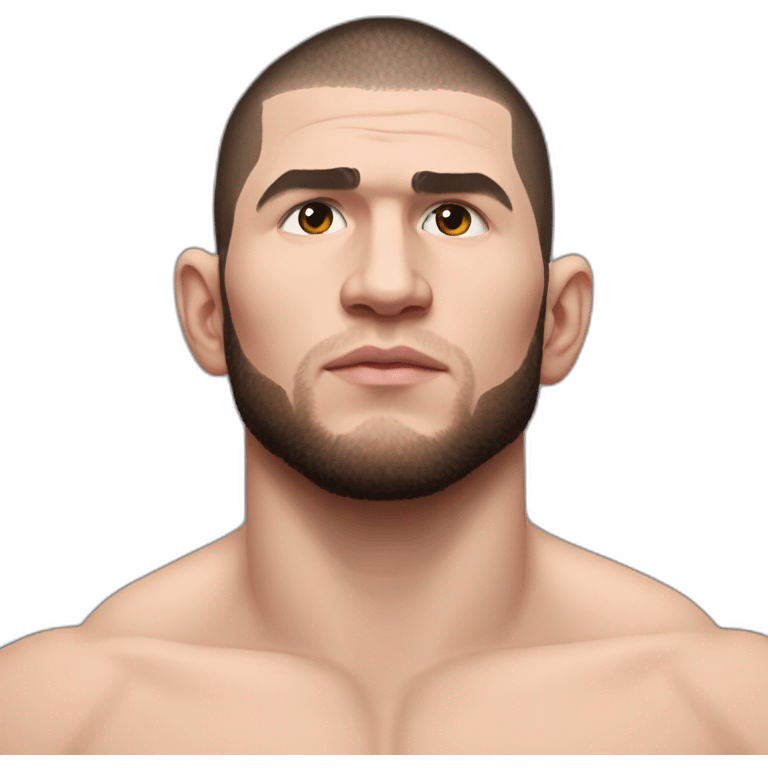 Falcon on the shoulder of khabib nurmagomedov  emoji