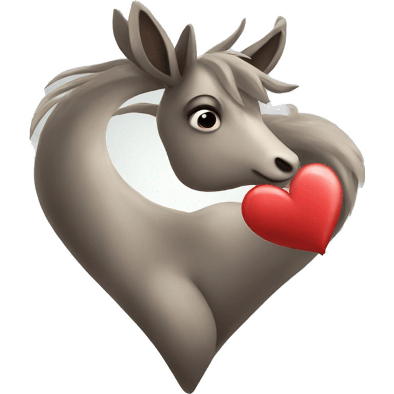 Corazón Roto en llamas emoji