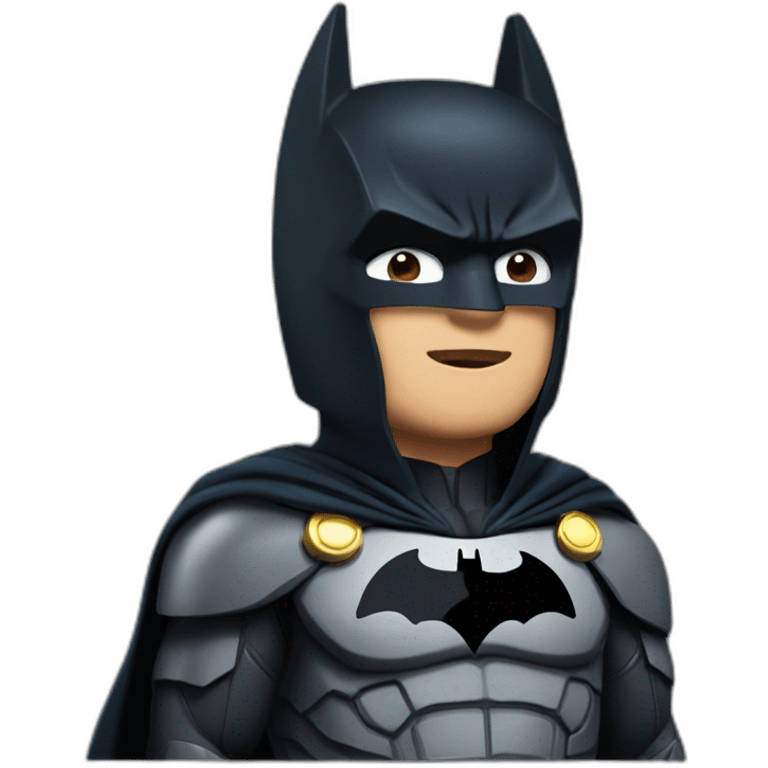 Prabhas as batman emoji