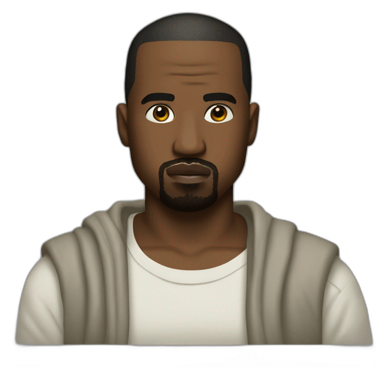 Kanye wesh rigole emoji