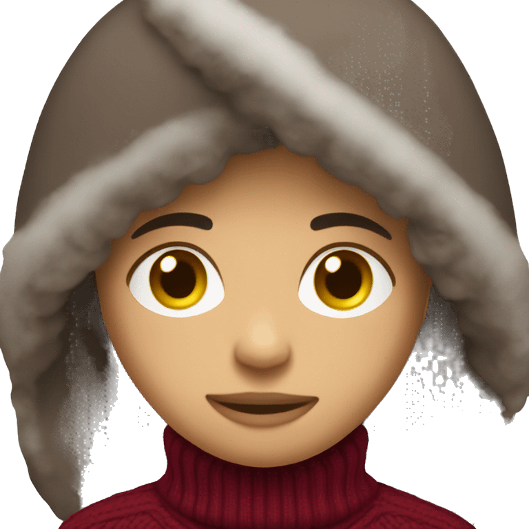 winter, christmas, hispanic, short brown hair, boy, brown eyes, child, full body, burgundy sweater emoji