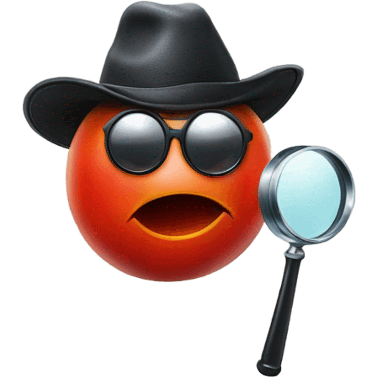 tomato spy  emoji