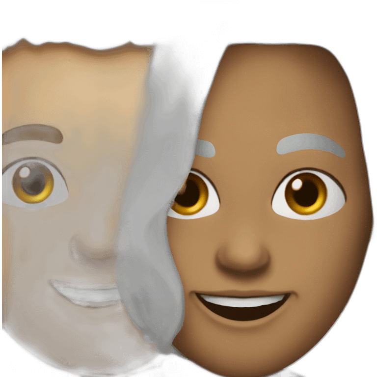 Mam and jocker face emoji