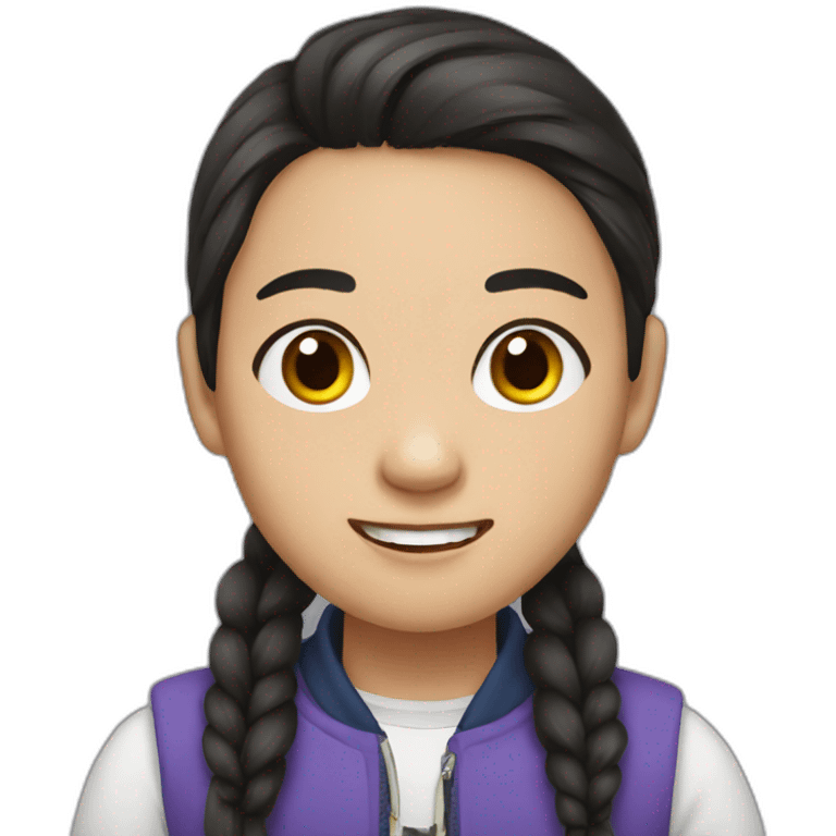 Chinese Peruvian teenager emoji