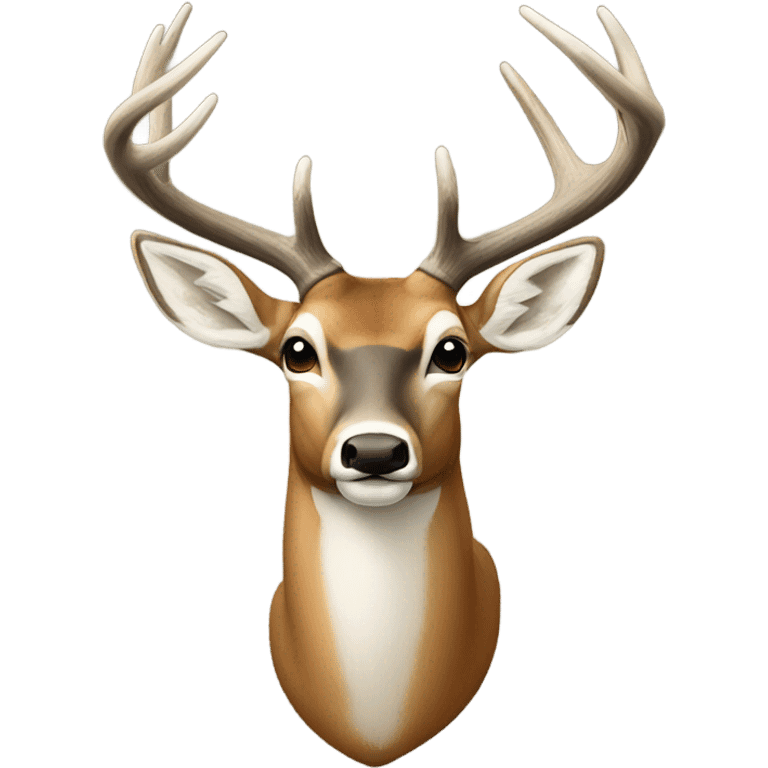 Giant whitetail buck emoji