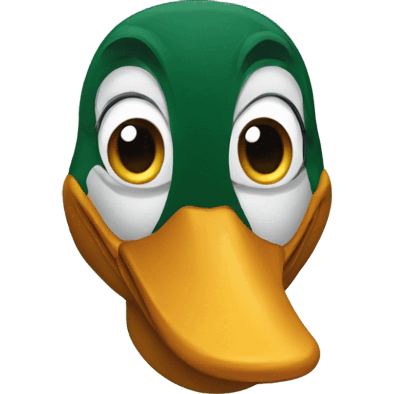 mallard face emoji