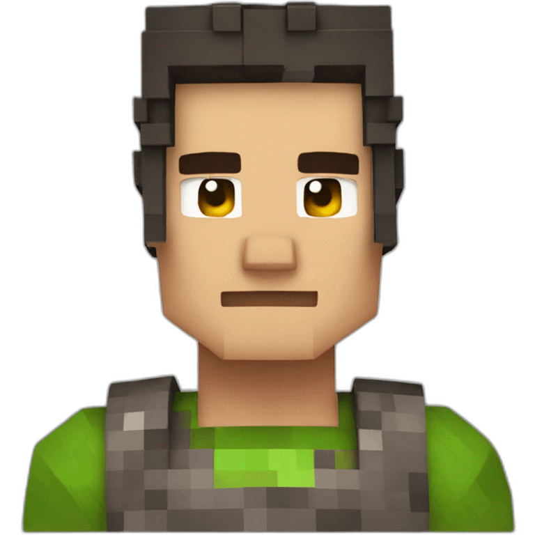 Personnage Minecraft emoji