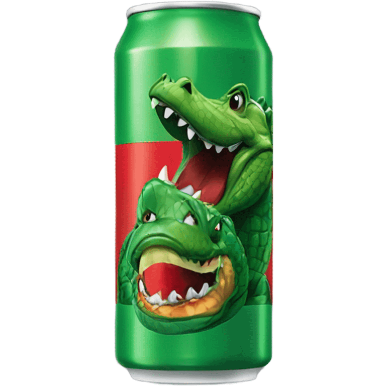 Apple Alligator Energy Drink can emoji