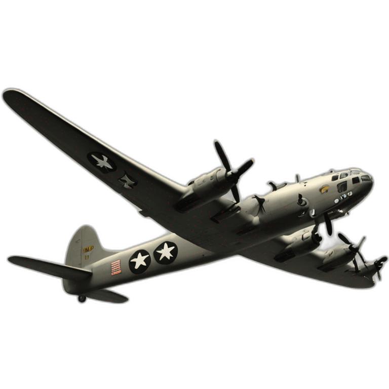 B-29 qui lache la bombe atomique sur Hiroshima emoji