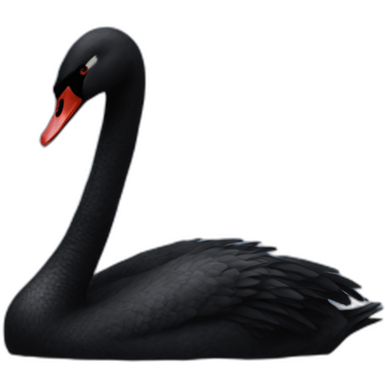 black swan shocked emoji