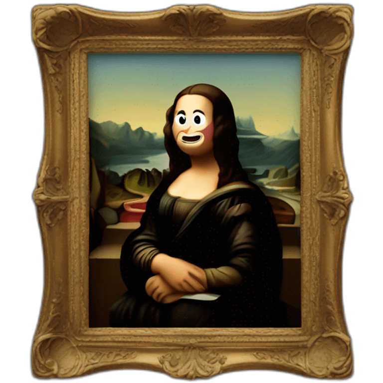 monalisa pixar emoji