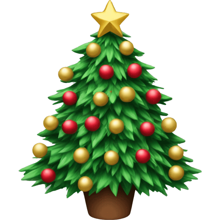 coquette christmas tree emoji