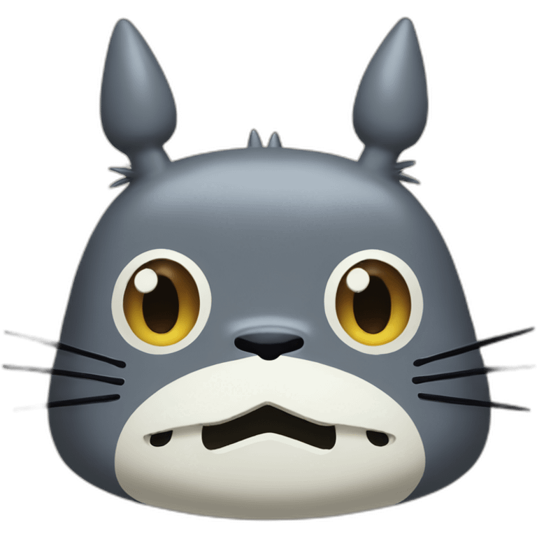 totoro head emoji