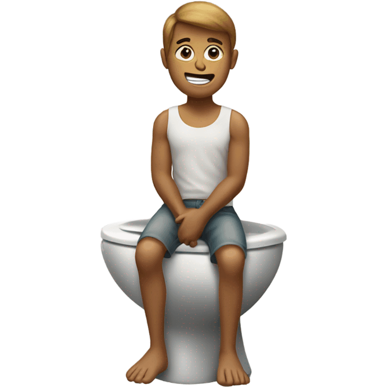 Hedin a toilet emoji