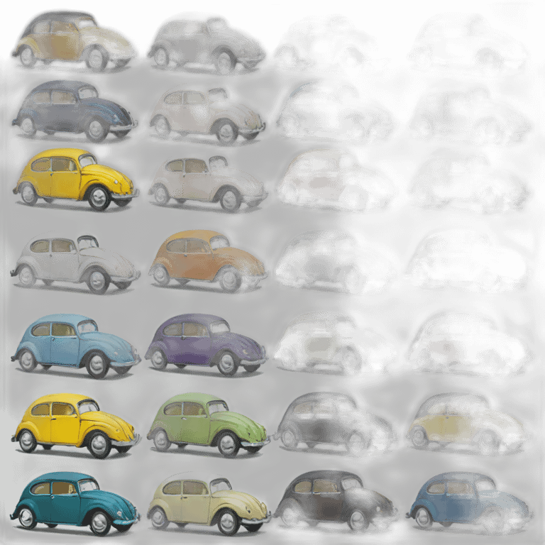 Volkswagen Beetles emoji