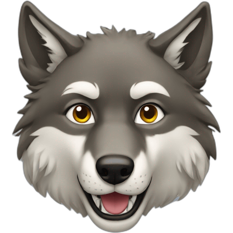 wolf emoji