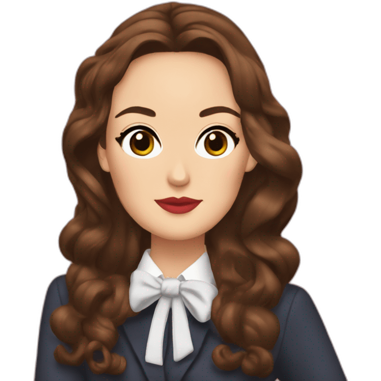 Blair Waldorf emoji