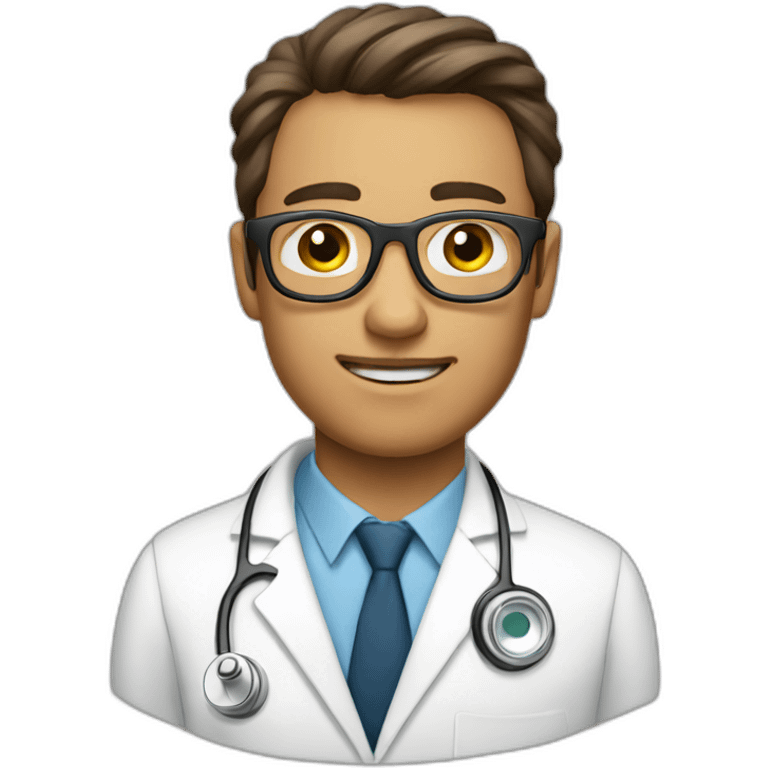 A unprofessional optometrist emoji