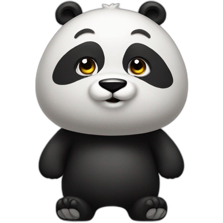 puttin panda emoji