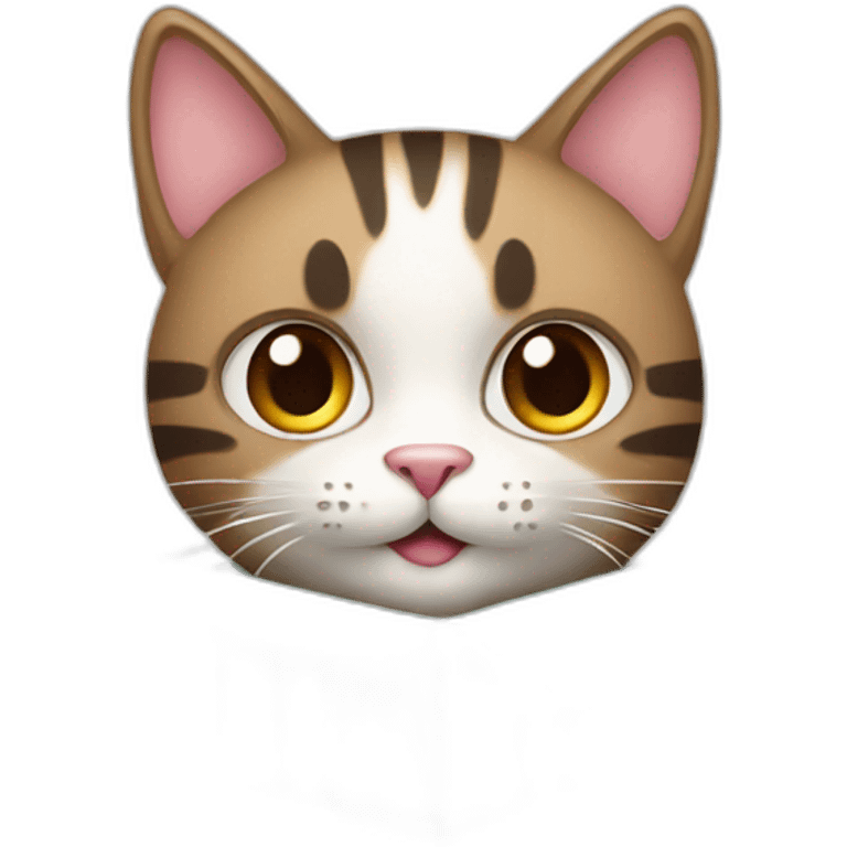 cat from gift box emoji