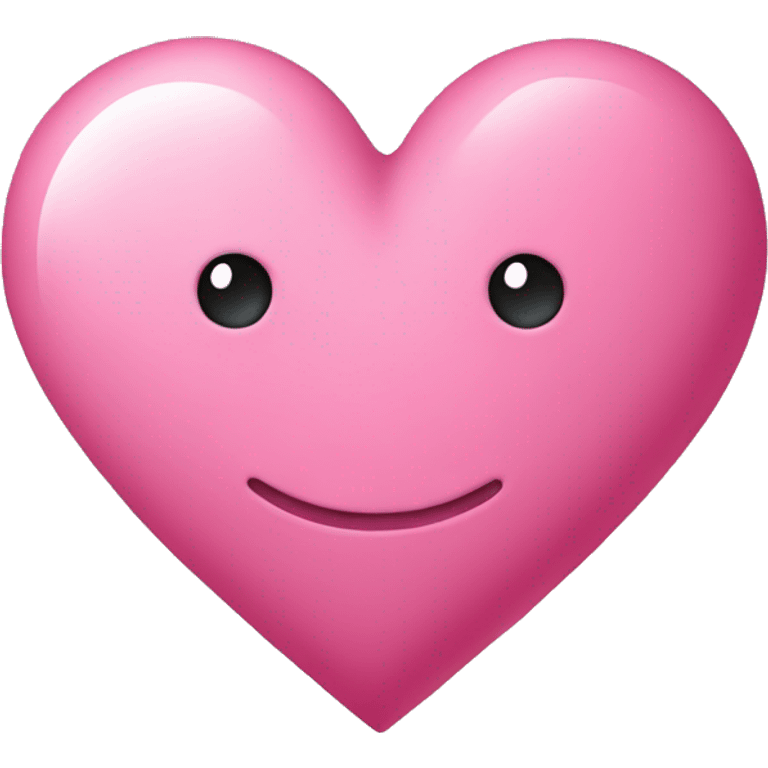 Heart pink emoji