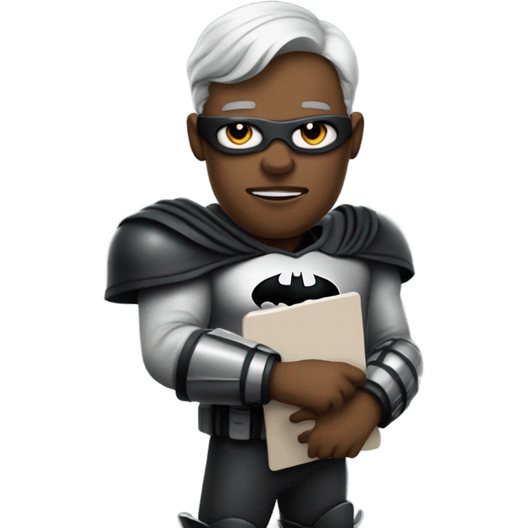 Batman football coach emoji