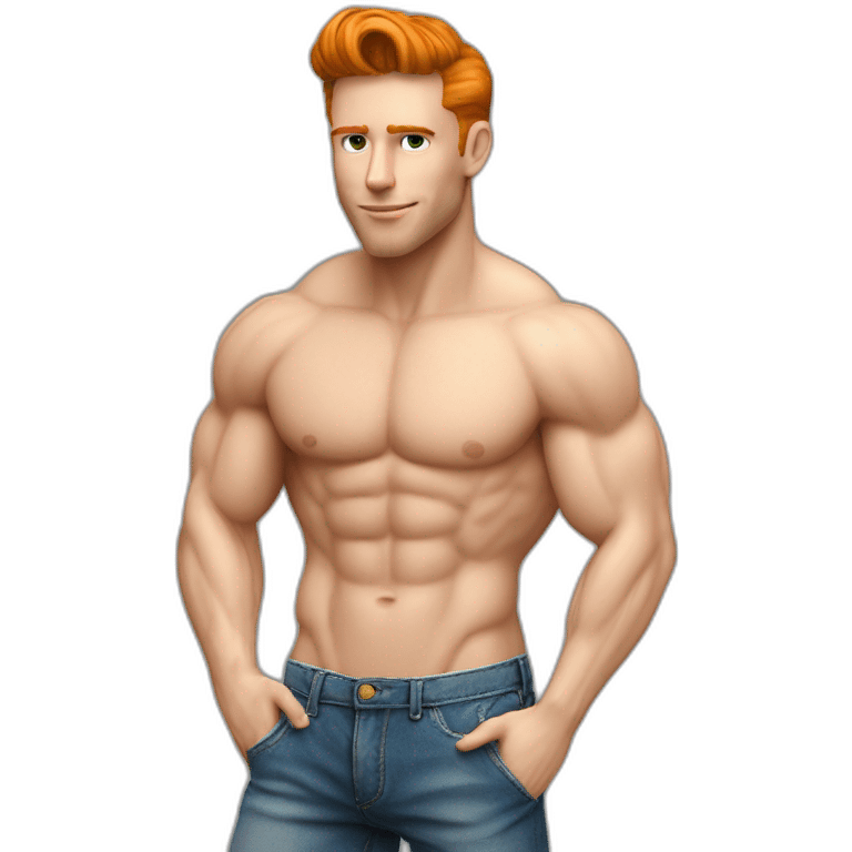 sexy-pose-very-fit-ginger-brunette-caucasian-gay-men-kissing emoji