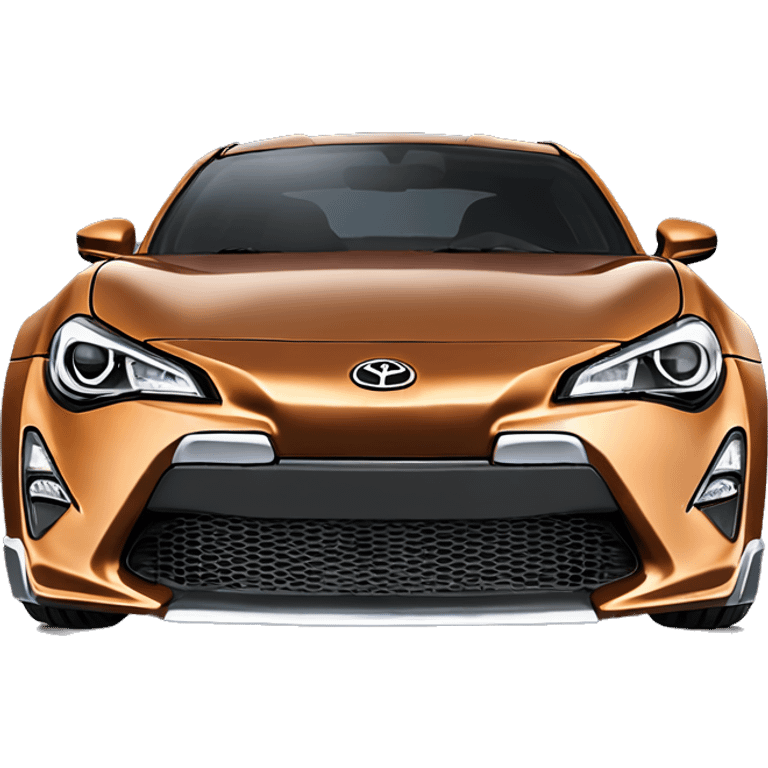 Chewbacca’s teeth grill Toyota 86 ,blueberry color,chrome wheels  emoji