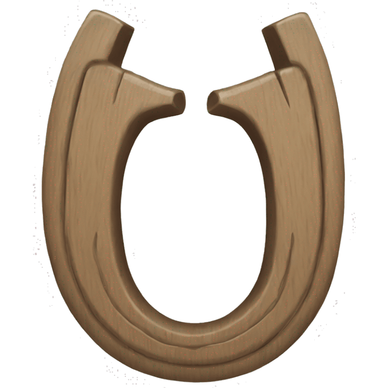 horseshoe luck emoji