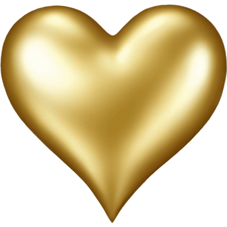 gold heart emoji