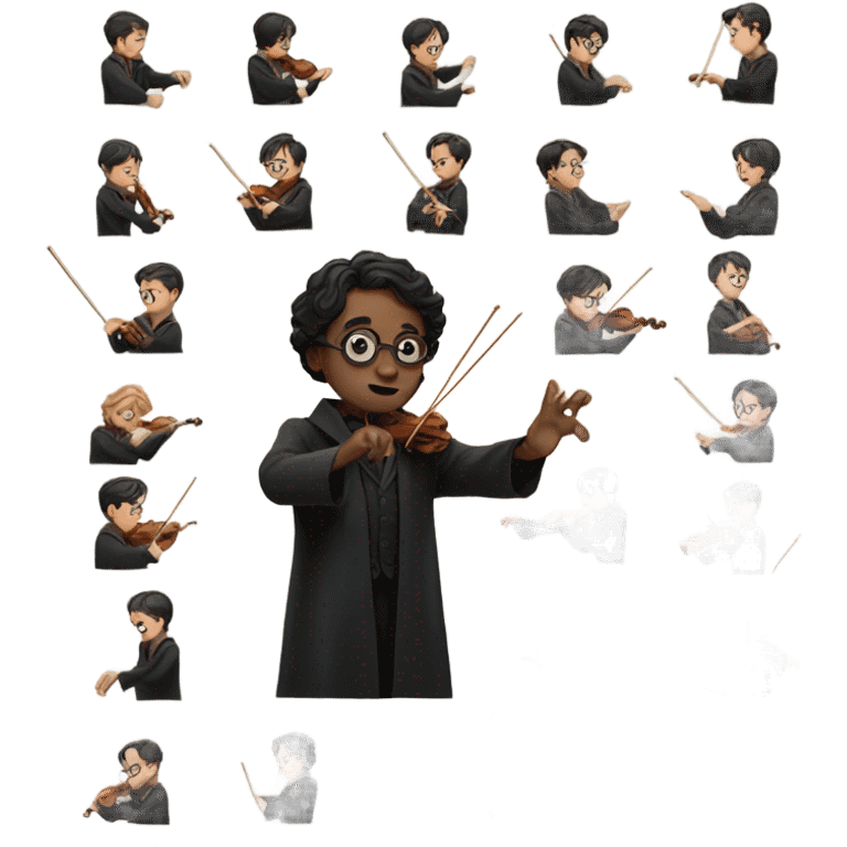 harry potter conducting orchestra  emoji