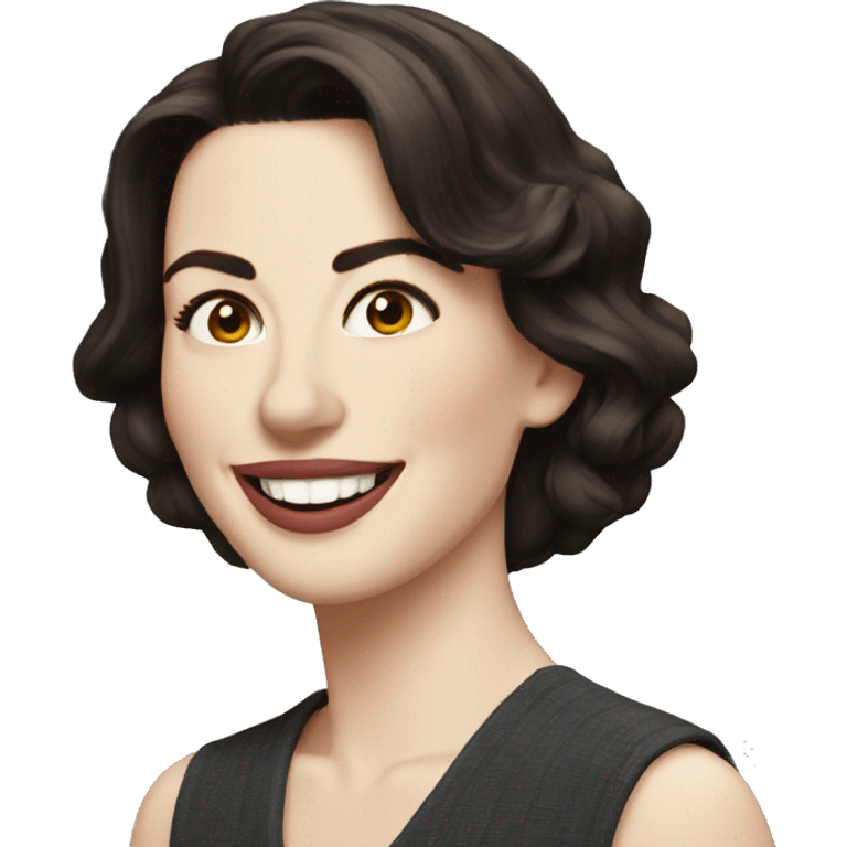 ann hathaway smiling emoji