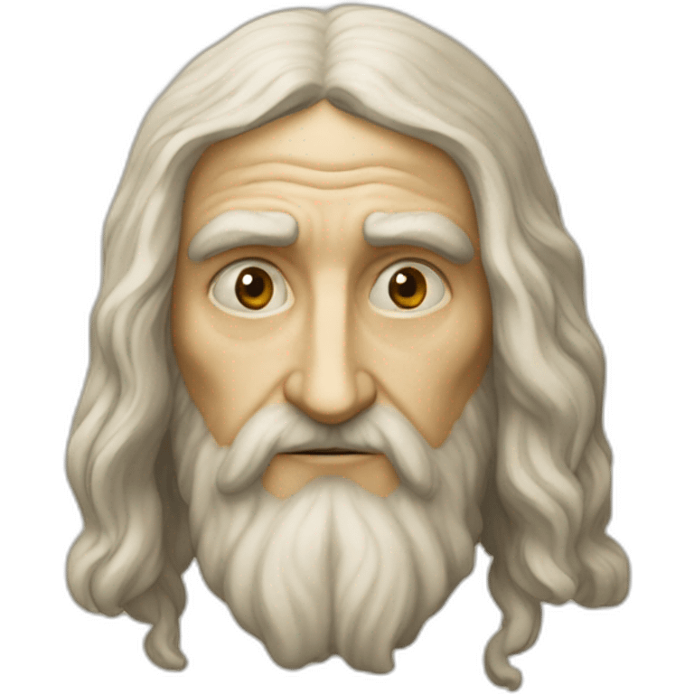 Leonardo da vinci emoji