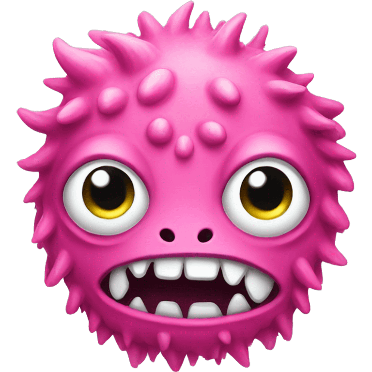 pink cute monster emoji