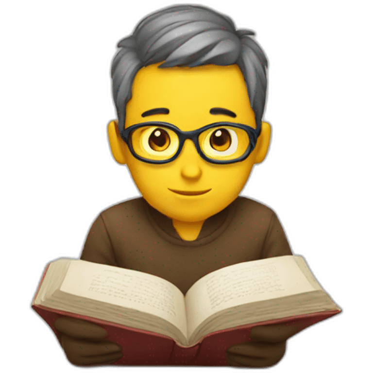 reading emoji