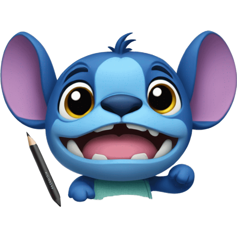 Stitch with Apple Pencil  emoji