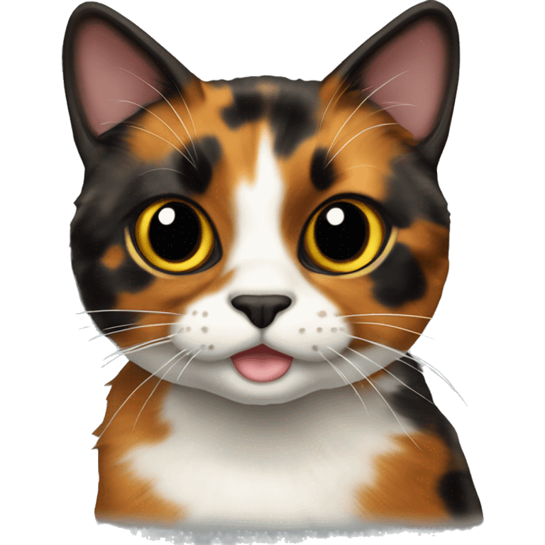 Calico tortoiseshell  emoji