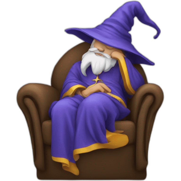 wizard sleeping emoji