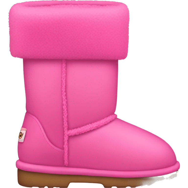 Pink uggs  emoji