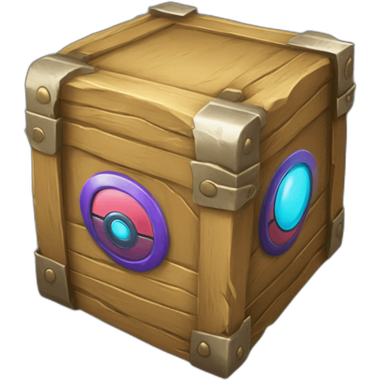 Pokemon Game Case Legendary Epic Random Loot Treasure emoji