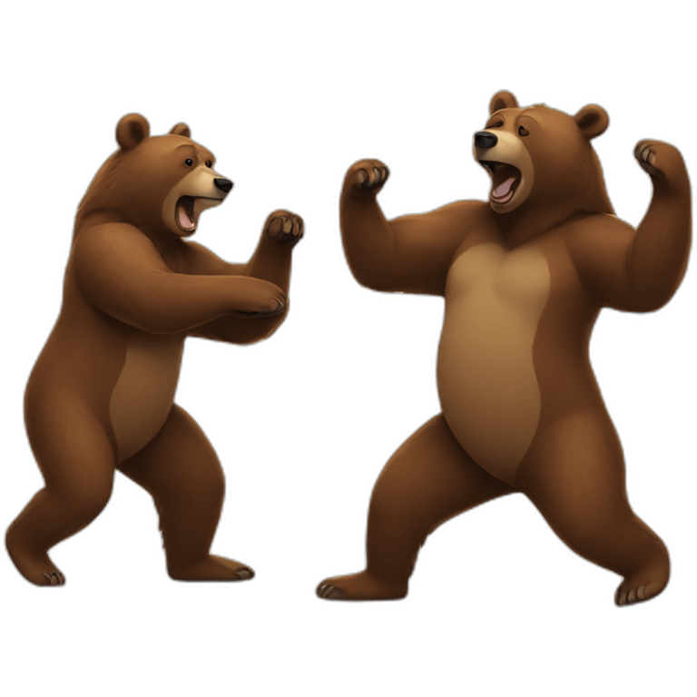 bear dance emoji