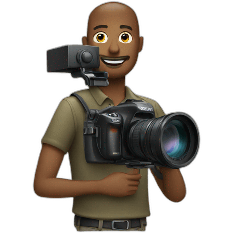 Camera man emoji