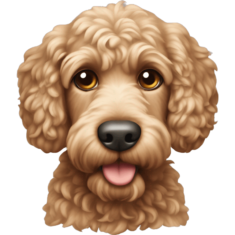 Cockapoo dog emoji