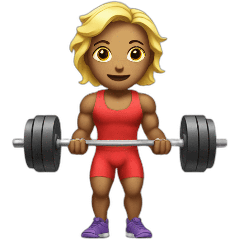 weight lifting emoji