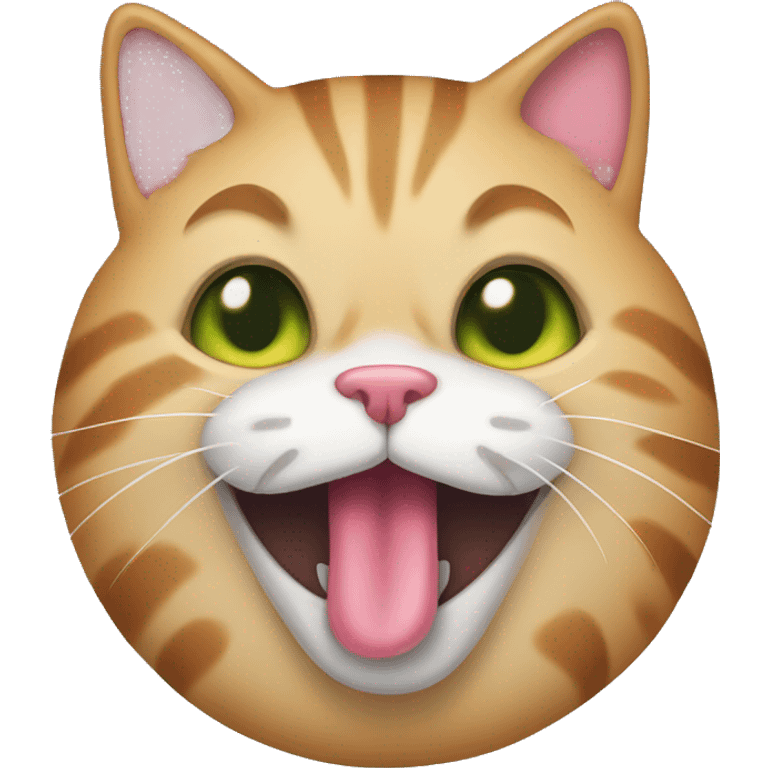 Cat with tongue sticking out  emoji